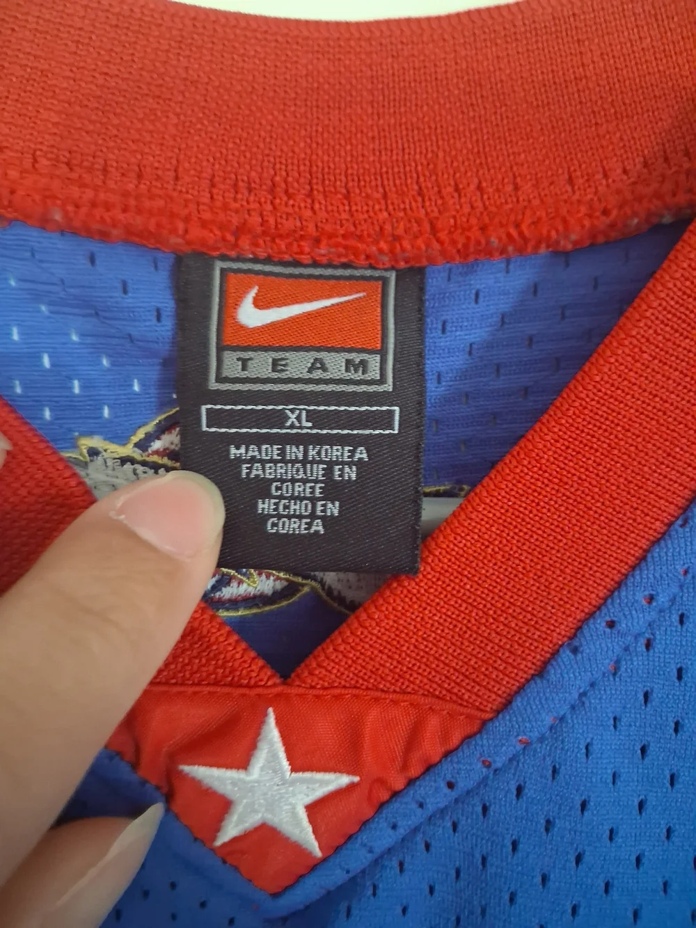 Vintage Nike LeBron James #23 2004 NBA All-Star East Jersey - Youth XL (20)